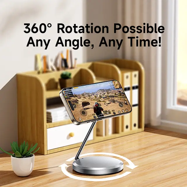 Mobilhållare 360°, vikbara