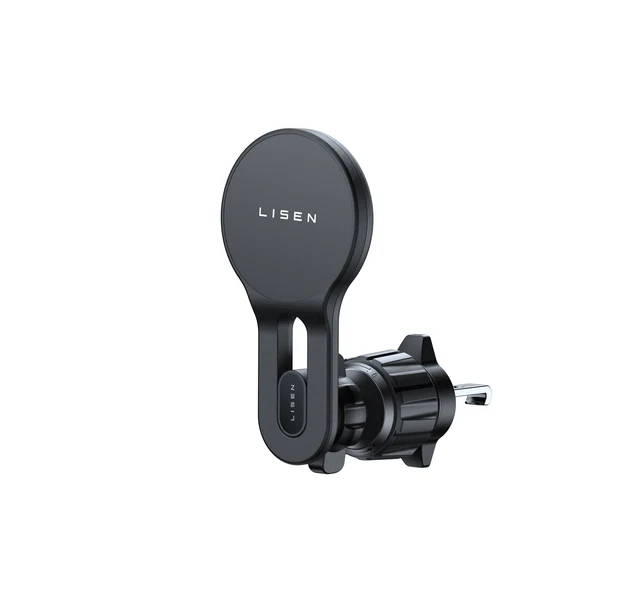 Lisen 15W Wireless mobilladdare för bilen, Magnetisk mobilhållare, Iphone, Samsung