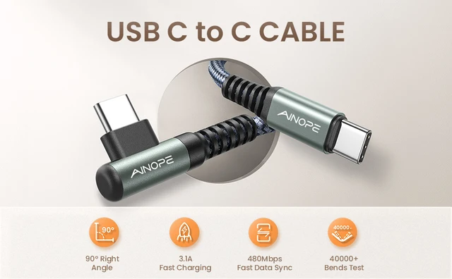 Ainope 1M, 2M snabbladdnings kabel 60W