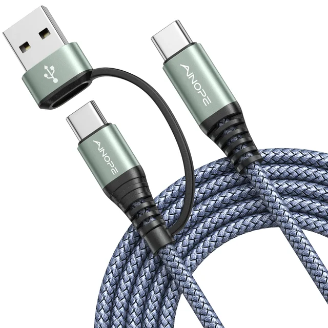 Lisen high quality mobile phone data cable A/C TO C USB 3.0 2M charging data cable