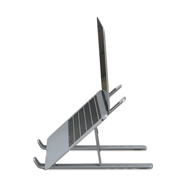 Boneruy Metal laptopställ, 7 höjning punkter, hopfällbar, bärbara