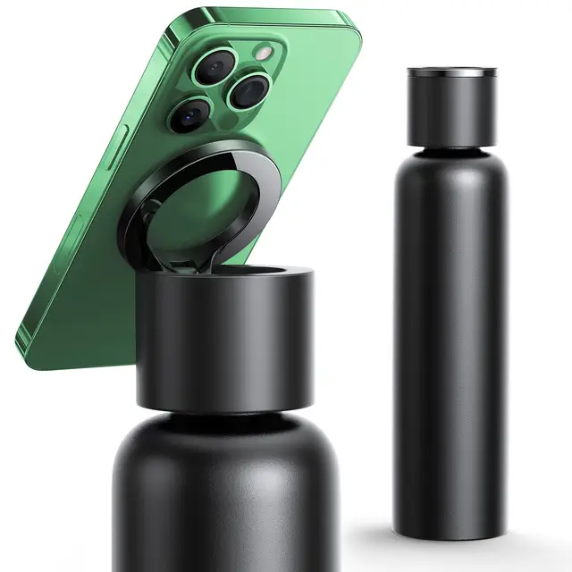 AINOPE 2in1, 750ml vattenflaska och mobilhållare.