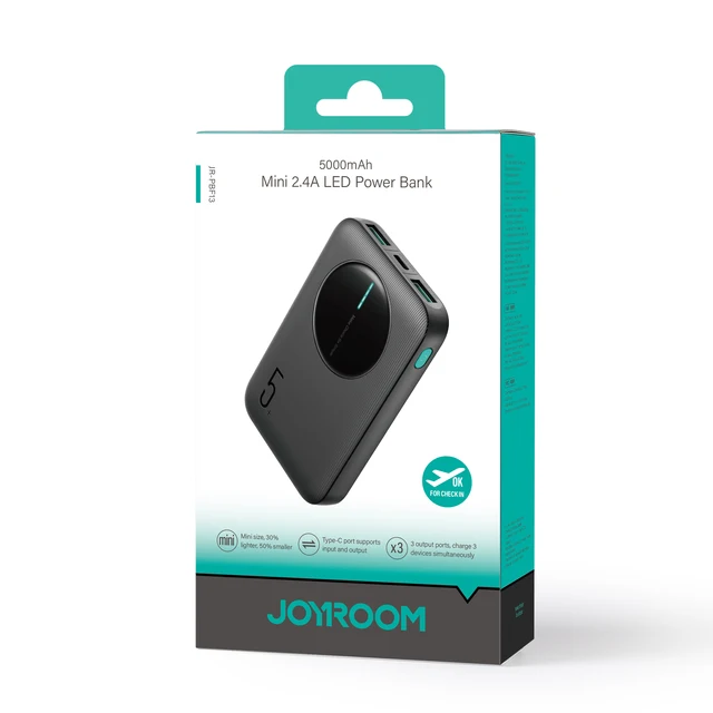 Joyroom bärbar 5000mah Pd12w snabbladdning Powerbank