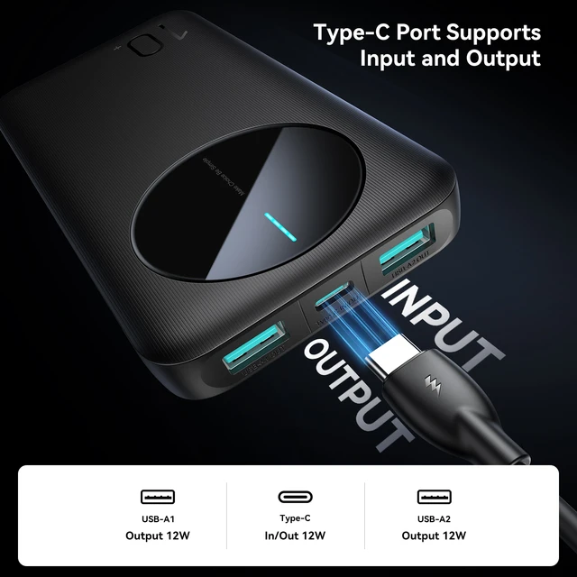 Joyroom 10000mah snabbladdning powerbank