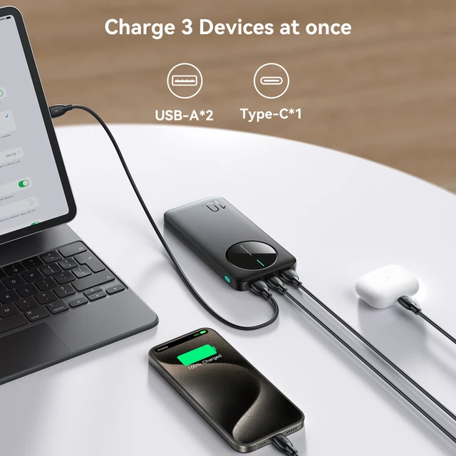 Joyroom 10000mah snabbladdning powerbank