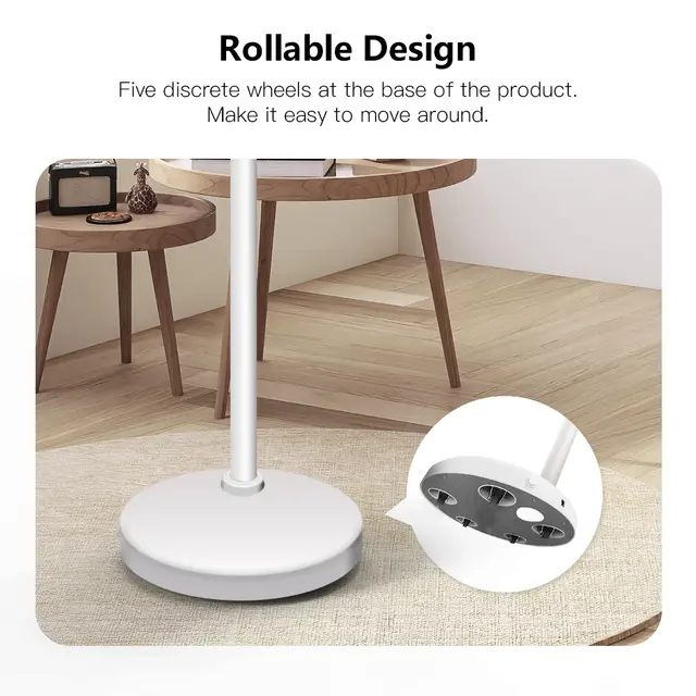24 inch Tv Android 12 Smart display 8 core CPU and 13MP camera portable monitor Stand Tv Follow with Movable Tv
