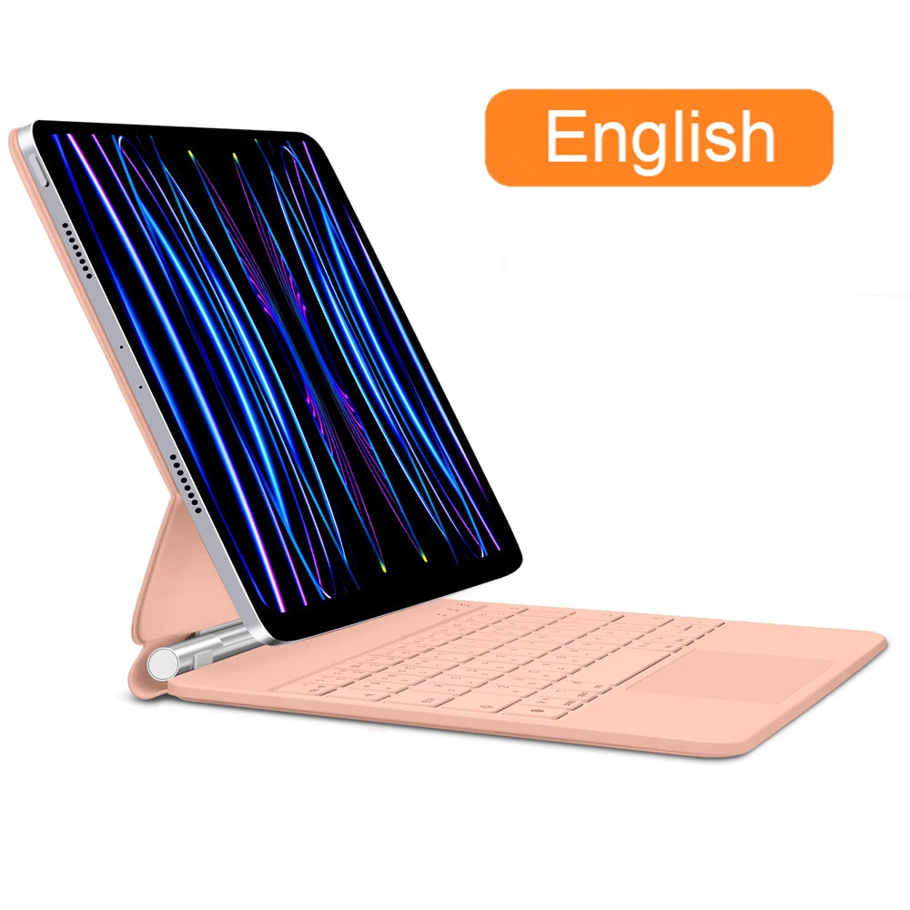 Magic Keyboard för iPad Pro 11 Inch 4th / 3rd / 2nd / 1st Gen iPad Air 6 11 2024 Air4 Air 5 Floating Stand Bluetooth Keyboard