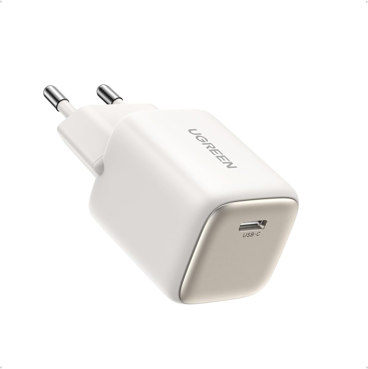 UGREEN Nexode 30W USB C-laddare USB C Power Bank GaN II Tech Snabbladdare Kompatibel med iPhone 14 Pro Max, 14, 13, 12, Galaxy S23 Ultra, S22, iPad, Tab A8, Pixel, HomePod (Svart)