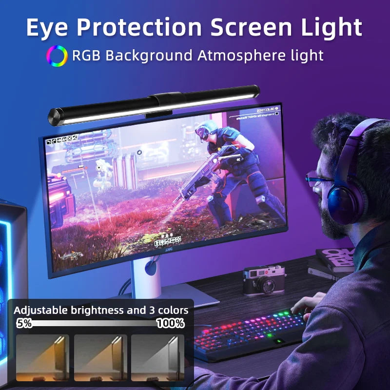 RGB Led Monitor Light Bar for Computer Gaming Lights Bar