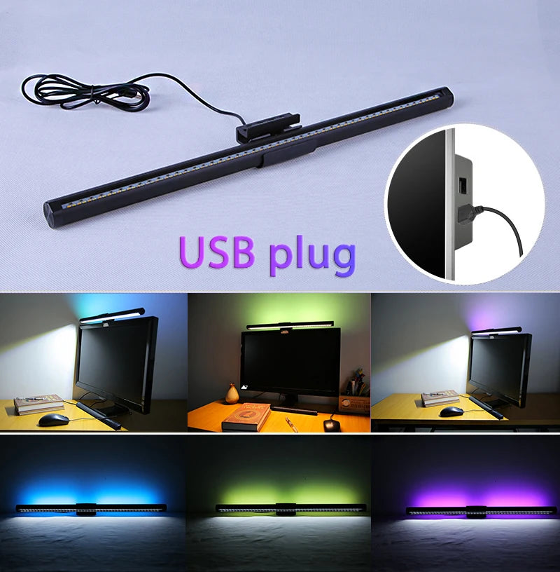 RGB Led Monitor Light Bar for Computer Gaming Lights Bar