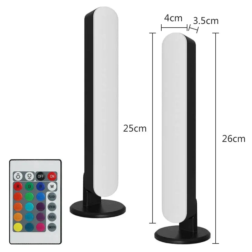 Smart RGB Led Light Bars Music Sync Led TV Backlights Atmosphere for Gaming PC Room Bedroom Night Light Decoration Desktop Lamp