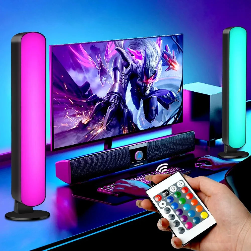 Smart RGB Led Light Bars Music Sync Led TV Backlights Atmosphere for Gaming PC Room Bedroom Night Light Decoration Desktop Lamp