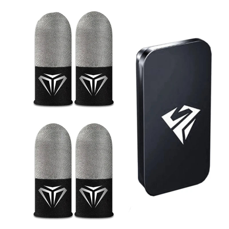 Mobile Game Fingertip Gloves Sweatproof Anti-slip Touch Screen
