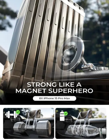 Lisen magnetisk mobilhållare, för bilen