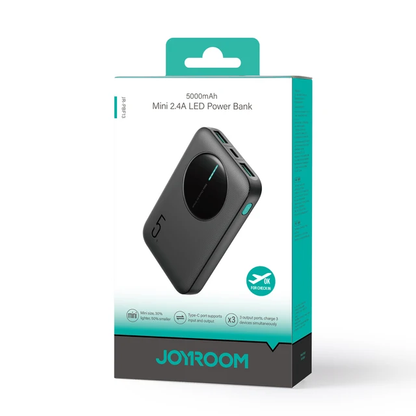 Joyroom bärbar 5000mah Pd12w snabbladdning Powerbank