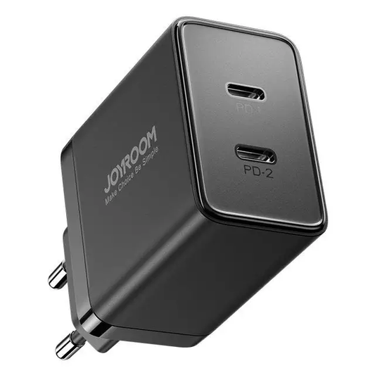 Joyroom 40w snabbladdare Type C, 2 utgångar