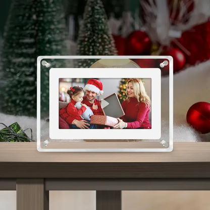 Digital fotoram 7 tum, 4gb minneskort, uppladdning via anslutning till datorn