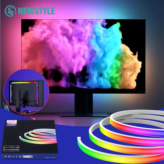 Gaming Lights Strip Computer Sync Light Strip Monitor RGB Screen Color LED Backlight