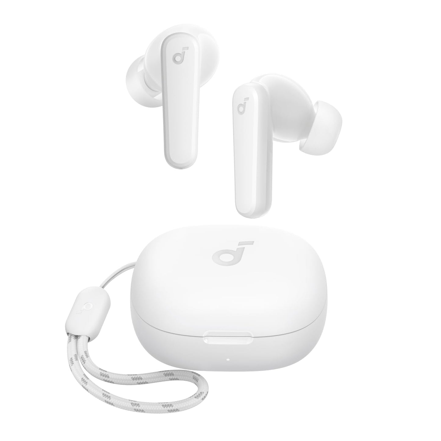 Anker-soundcore P20i äkta trådlösa öronsnäckor, 10 mm drivrutin, med stor bas, Bluetooth 5.3, 30 h speltid, IPX5 vattentät, 2 mikrofoner för tydliga AI-samtal, 22 inställda EQ, anpassning via