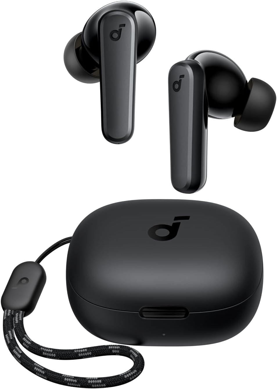 Anker-soundcore P20i äkta trådlösa öronsnäckor, 10 mm drivrutin, med stor bas, Bluetooth 5.3, 30 h speltid, IPX5 vattentät, 2 mikrofoner för tydliga AI-samtal, 22 inställda EQ, anpassning via