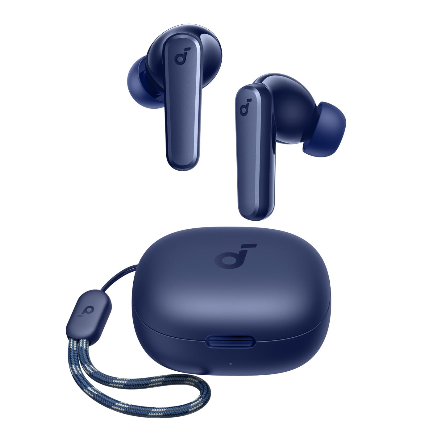 Anker-soundcore P20i äkta trådlösa öronsnäckor, 10 mm drivrutin, med stor bas, Bluetooth 5.3, 30 h speltid, IPX5 vattentät, 2 mikrofoner för tydliga AI-samtal, 22 inställda EQ, anpassning via
