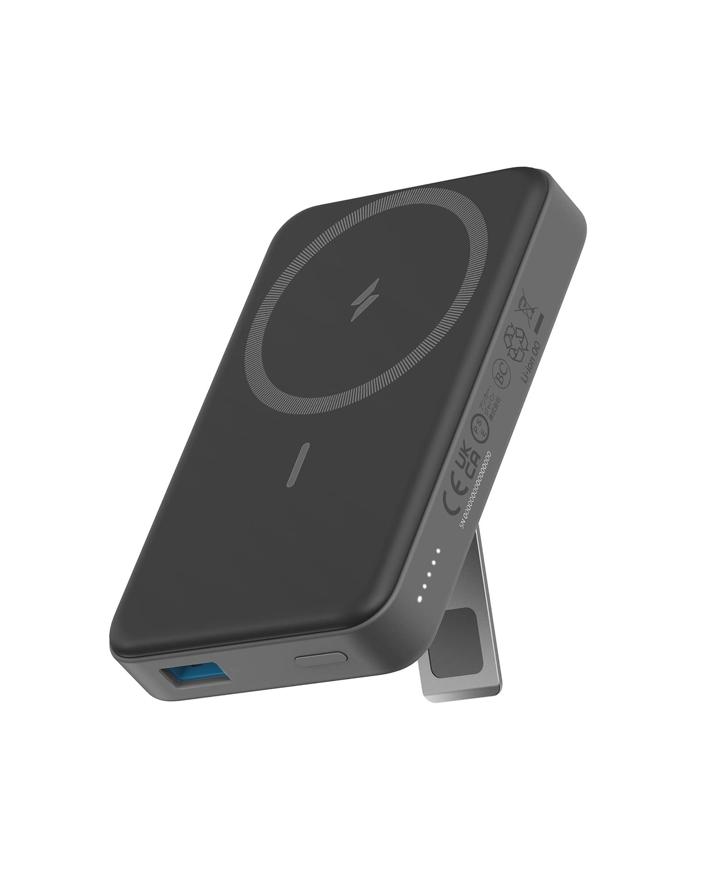 Anker Power Bank, 633 Magnetiskt Batteri, 10.000 mAh hopfällbar magnetisk trådlös bärbar laddare, 20W USB-C