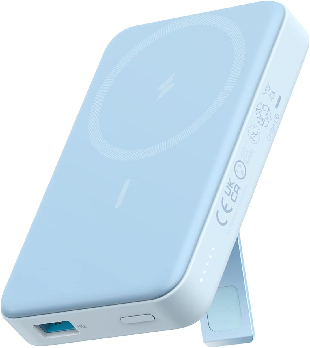 Anker Power Bank, 633 Magnetiskt Batteri, 10.000 mAh hopfällbar magnetisk trådlös bärbar laddare, 20W USB-C