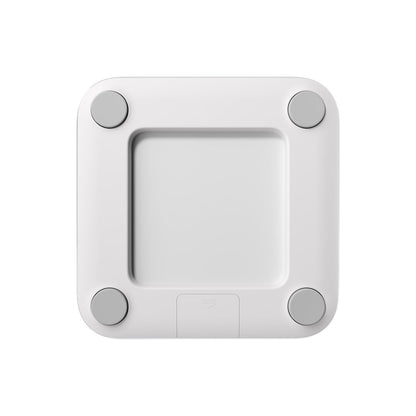 Xiaomi Body Composition Scale S400 badrumsvåg med dubbelfrekvensmätning, 25 hälsoindikatorer, upp till 150 kg och 100 g precision, Xiaomi Home-app, vit (S-version)