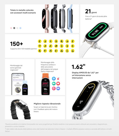 Xiaomi Smart Band 8 Champagne Gold
