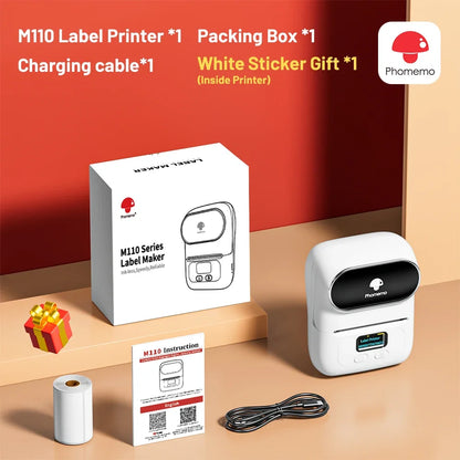 Phomemo M110 Portable Label Printer Mini