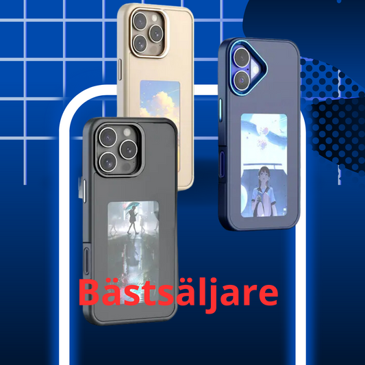 Luxury NFC smart E-ink screen Display phone case for iphone.
