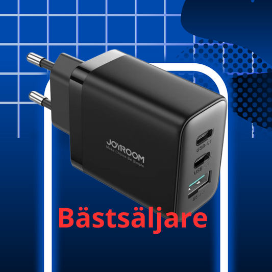 Joyroom 32w snabbladdare USB Type C, flera 3 utgångar