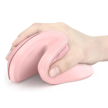 Seenda Ergonomisk Vertikal Mus Jiggler Bluetooth 2.4g Trådlös för dator,Laptop, Notebook och PC